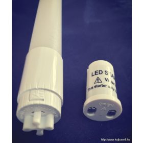 LED fénycső 10W T8 60CM meleg fehér 160° 6229