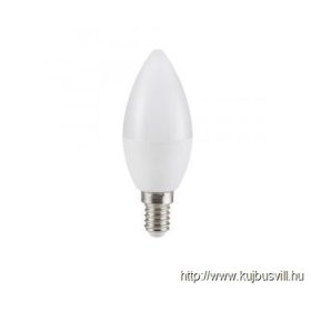   V-TAC LED 7W E14 gyertya izzó 200° hideg fehér 7320 KIFUTÓ