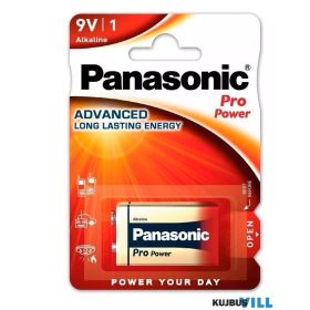 PANASONIC Pro Power alkáli 9V elem  (6LR61) REX-00061