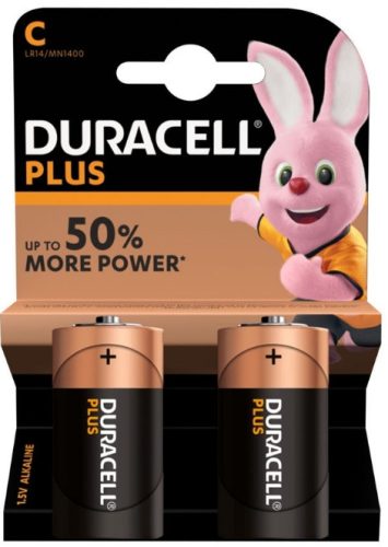 DURACELL PLUS Alkáli Baby elem LR14/MN1400