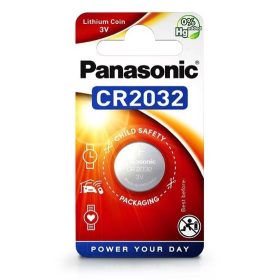 PANASONIC Líthium Gombelem CR2032