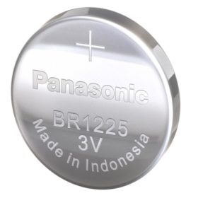 PANASONIC BR1225BN 3V ipari litium gombelem 48mAh, tálcás