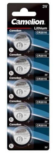 CAMELION CR2016 3V-os líthium gombelem B5 CAM-CR2016 REX-00229