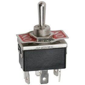 Karos kapcsoló ON-OFF-ON állású 2 áramkör - 09051