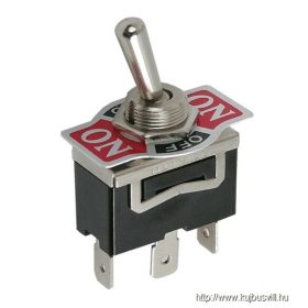 Karos kapcsoló ON-OFF-ON állású 1 áramkör - 09053