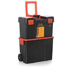 Műanyag szerszámláda húzható, többrészes 2in1- 10932