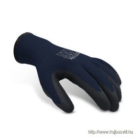 Poliészter kesztyű latex bevonattal L - 11134L12