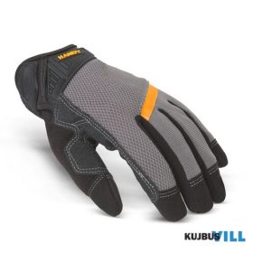   Munkavédelmi kesztyű - "M" - PVC betét, érintőképernyős ujjbegy - 11142M