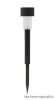 LED-es kültéri szolárlámpa fekete hidegfehér 30cm - 11701A
