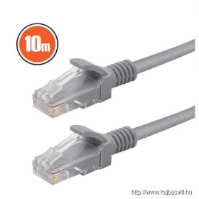 Patch kábel szürke Cat.5 (10m) - 20364
