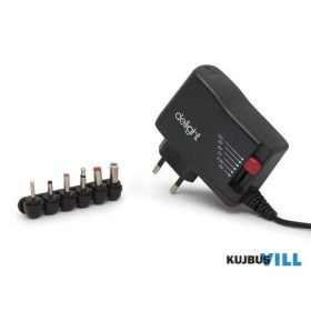 Univerzális adapter 3-12V, 12W, 6DC dugó - 55056A