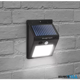 Mozgásérzékelős szolár fali COB LED - 55288B