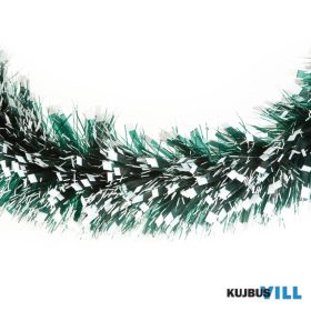 Fenyő girland - havas - 200 x 15 cm 55971B