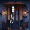 Halloween-i szélzsák szellem 122cm, fehér - 56552B