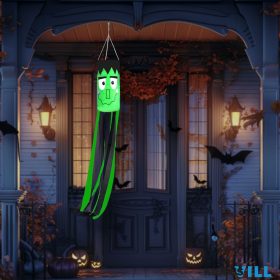 Halloween-i szélzsák Frankenstein 122 cm zöld - 56552C