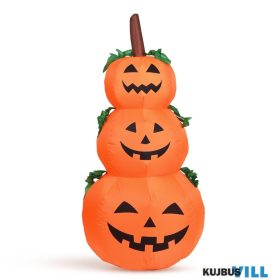   Halloween-i felfújható tök 125cm, 1LED, 230V, IP44 - 58060A