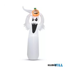   Halloween-i felfújható szellem 180cm 6 fehér LED IP44 - 58067G