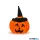 Halloween-i tök 10x10x15cm - 58334A