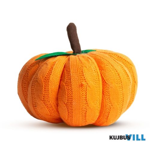Halloween-i tök dekoráció - narancssárga - 20 x 20 x 18 cm 58336B