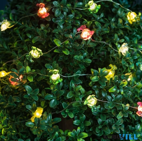 LED fényfüzér - nyuszi - 2 m - 20 LED - 2 x AA - 58923C