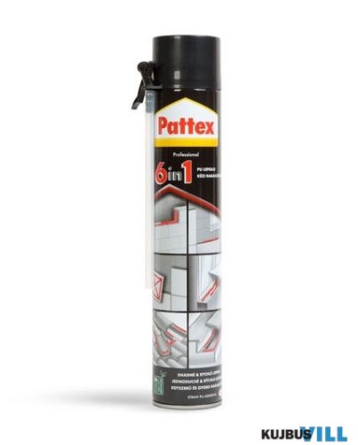 PATTEX 6 az 1-ben ragasztóhab kézi - 750 ml