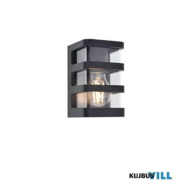 LUTEC 5214501330 Dalton Kültéri fali lámpa 25W E27 IP44 fekete