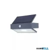KIFUTÓ LUTEC 6910601335 LED Szolárlámpa 2,3W mozg.érz.-vel 5000K IP44 szürke Arrow