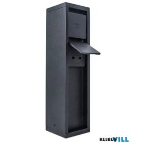 LUTEC 9702201012 Energiaoszlop max.3500W IP54 fekete Mains