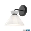 Elstead ALM-HALSTON-1WB-BK Falikar  1XE14 max. 40W