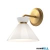 Elstead ALM-HALSTON-1WB-GD Falikar 1XE14 max. 40W