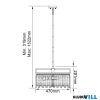 Elstead ARIES-4P-L függeszték/mennyezeti lámpa állitható 4xE27 max.60W