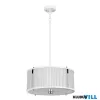 Elstead DL-CORONA-3P-WPN mennyezeti lámpa/függeszték 3xE27 max.60W