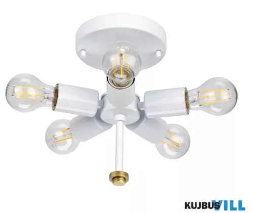 Elstead DL-FLETCHER22-5LT-IV-AB mennyezeti lámpa 5xE27 60W