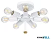 Elstead DL-FLETCHER30-7LT-IV-AB mennyezeti lámpa 7xE27 max.60W