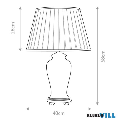 Elstead DL-SASHI-TL asztali lámpa 1xE27 max.60W