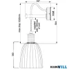 Elstead DOUILLE1-AB fali lámpa 1xE27 max.60W