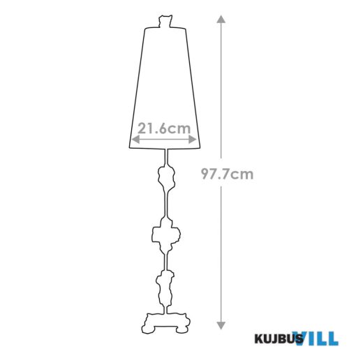 Elstead FB-FRAGMENT-TL-G asztali lámpa 1xE27 max.60W