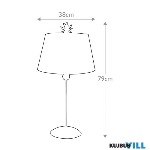 Elstead FB-SOUTHBEACH-TL asztali lámpa 1xE27 max.60W