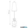 Elstead FB-SWIRL-TL asztali lámpa 1xE27 max.60W