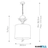 Elstead FB-TRELLIS-P függeszték 1xE27 max.60W