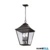 Elstead FE-GALENA8-XL-SBL Kültéri függeszték 4xE14 max.40W
