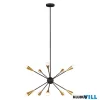 Elstead FE-JAX10-MB Csillár 10xG9 max.28W