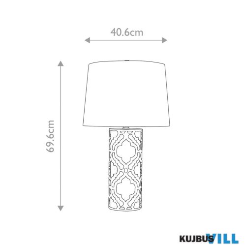 Elstead GN-ARABELLA-TL-G asztali lámpa 1xE27 max.60W