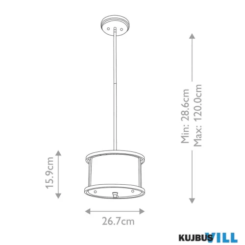 Elstead GN-LEMURIA-MP függeszték/mennyezeti lámpa 1xE27 max.60W