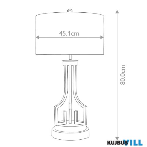Elstead GN-LEMURIA-TL asztali lámpa 1xE27 max.60W