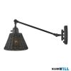 Elstead HK-ARTI-1W-BK-BR Falikar