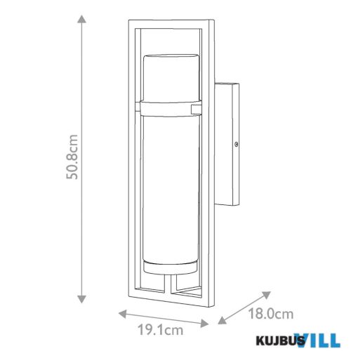 Elstead HK-CORDILLERA-M-BU kültéri fali lámpa 1xE27 maxx.60W