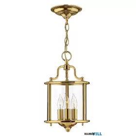 Elstead HK-GENTRY-P-S-PB függeszték 3xE14 max.60W