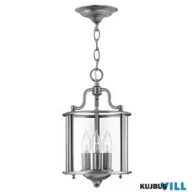 Elstead HK-GENTRY-P-S-PW függeszték 3xE14 max.60W