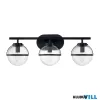 Elstead HK-HOLLIS3-C-BK-BATH Falikar 3xE14 max.40W